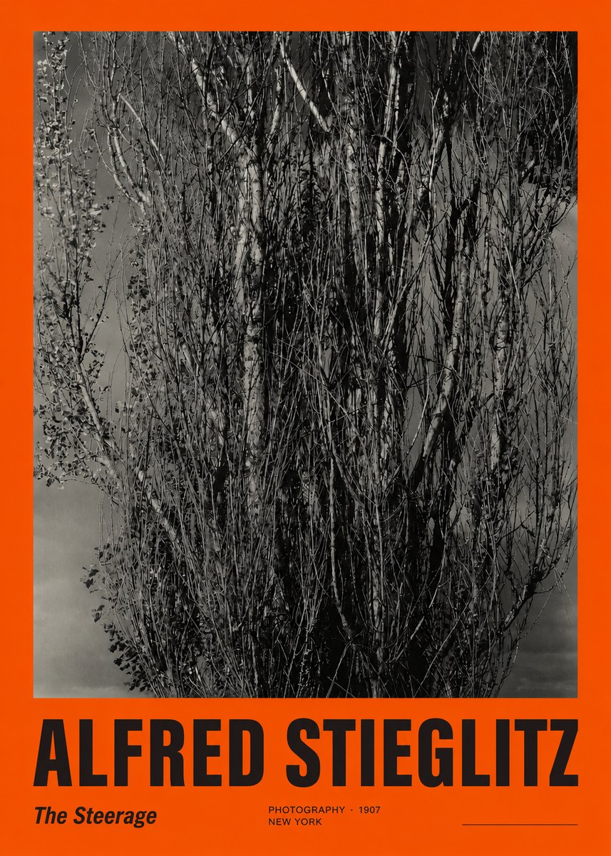 Alfred Stieglitz The Steerage II No4 - Affiche