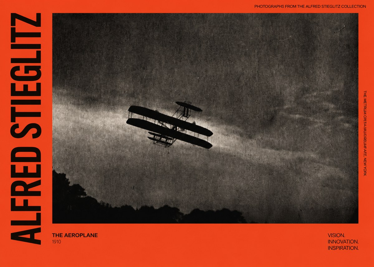 Alfred Stieglitz The Aeroplane No2 - Affiche