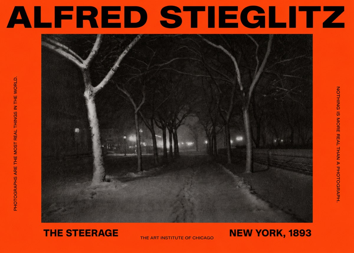 Alfred Stieglitz Winter—fifth Avenue, New York No5 - Affiche