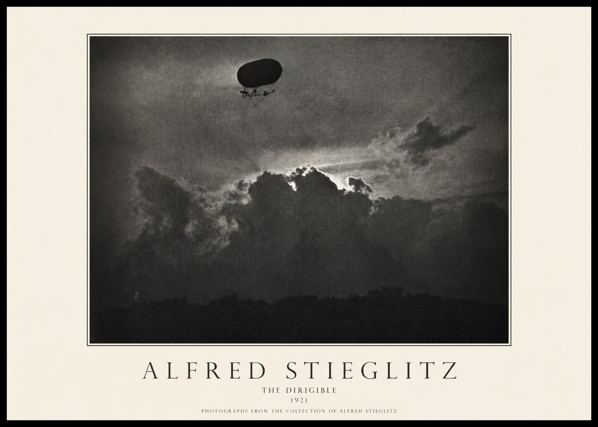 Alfred Stieglitz The Dirigible No1 - Affiche
