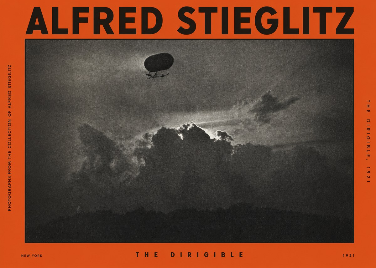 Alfred Stieglitz The Dirigible No2 - Affiche