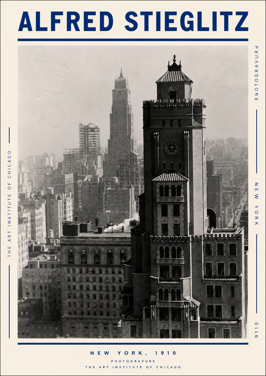 Alfred Stieglitz New York No3 - Affiche
