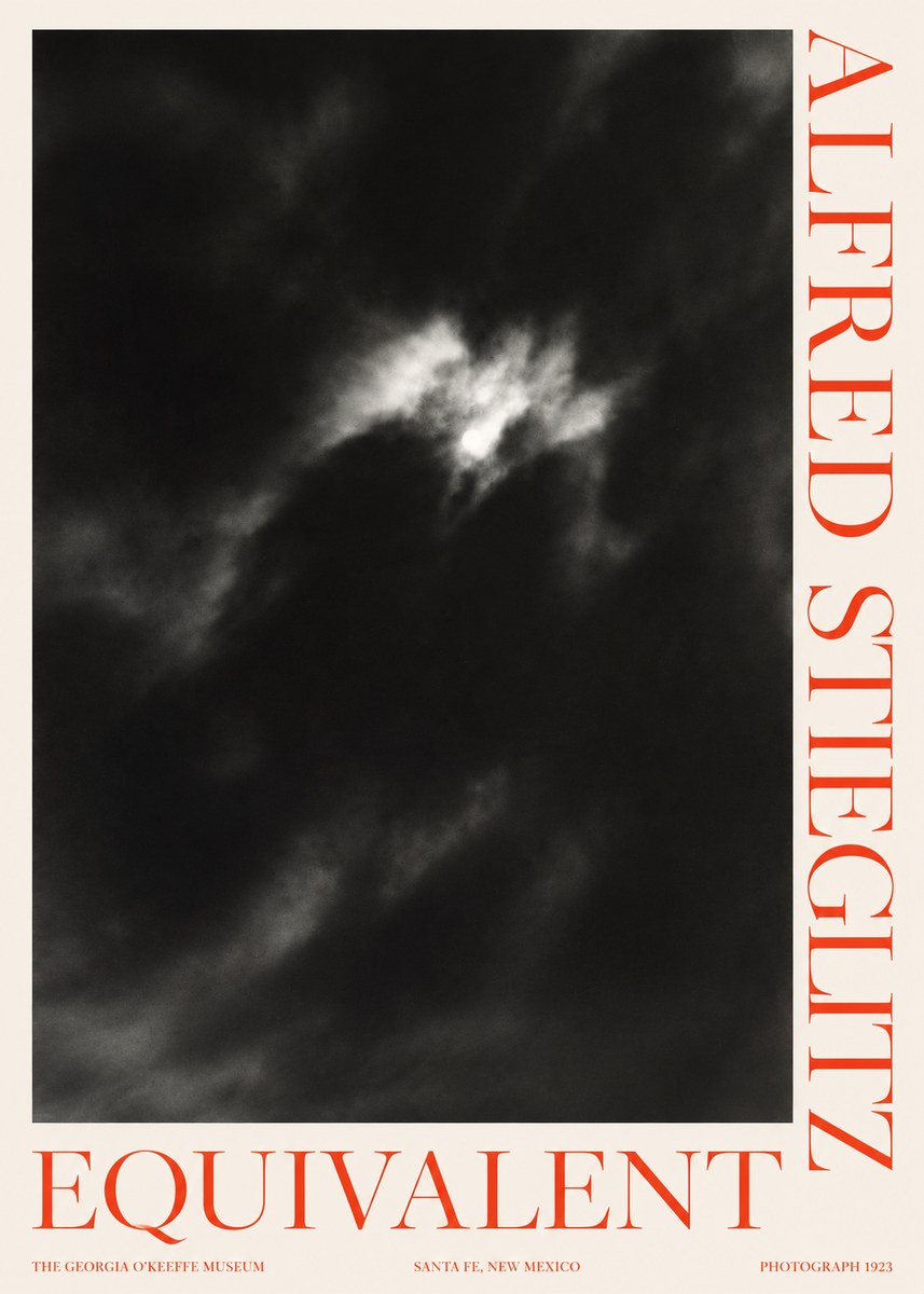 Alfred Stieglitz Equivalent IV No2 - Affiche