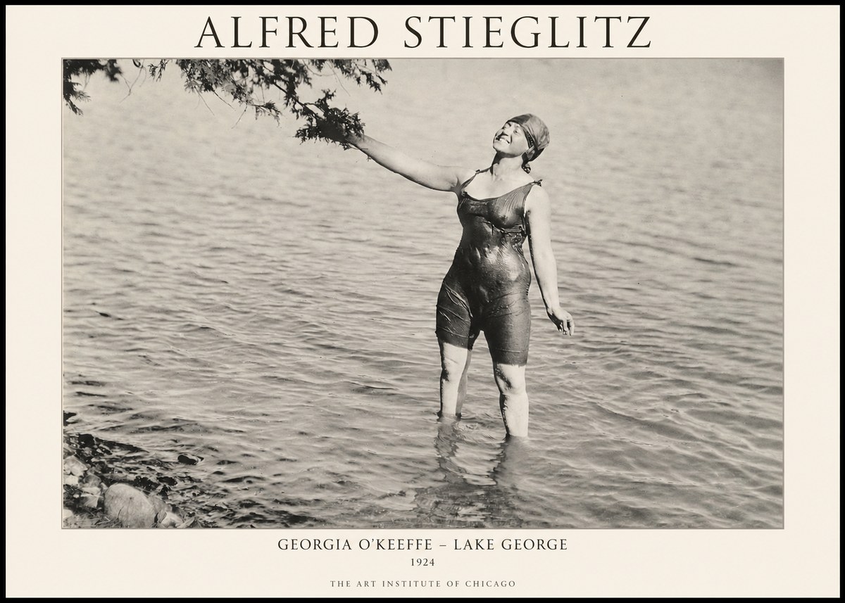 Alfred Stieglitz Lake George No1 - Affiche