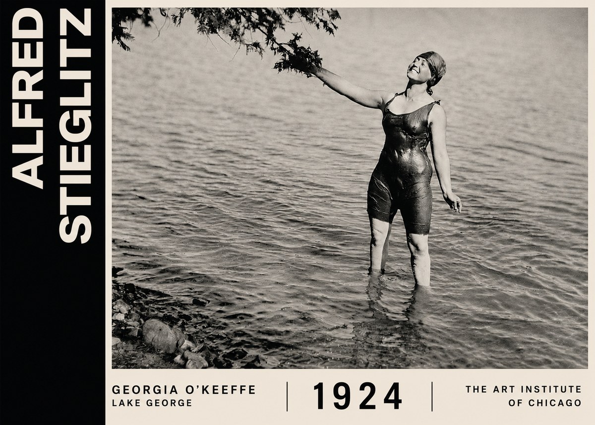 Alfred Stieglitz Lake George No5 - Affiche