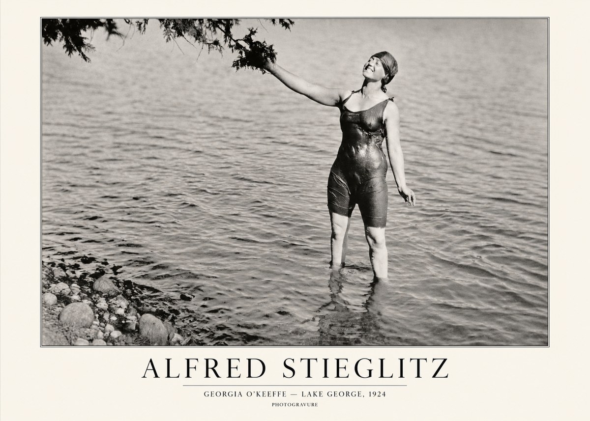 Alfred Stieglitz Lake George No6 - Affiche