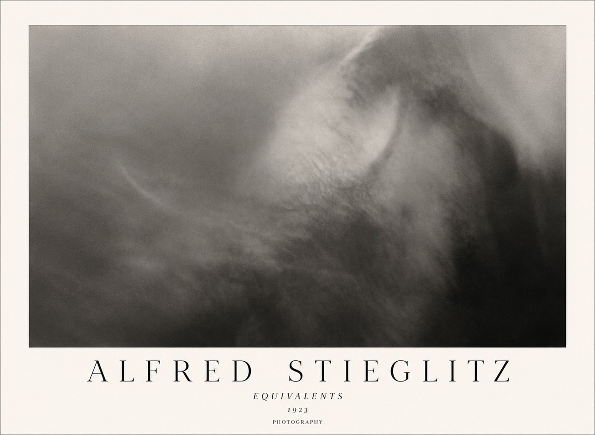 Alfred Stieglitz Equivalents III No1 - Affiche