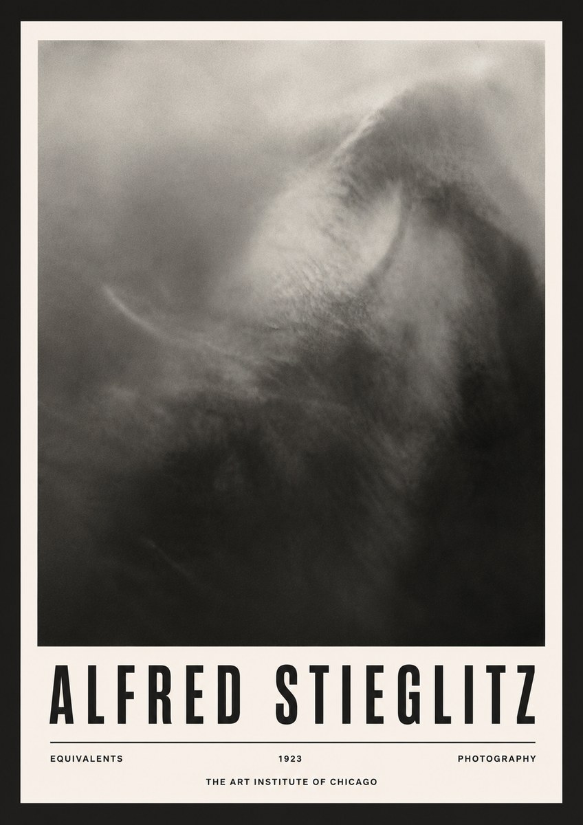 Alfred Stieglitz Equivalents III No4 - Affiche