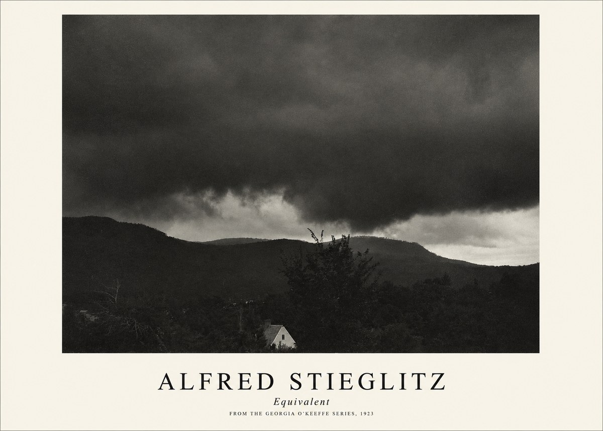 Alfred Stieglitz Equivalent VI No1 - Affiche