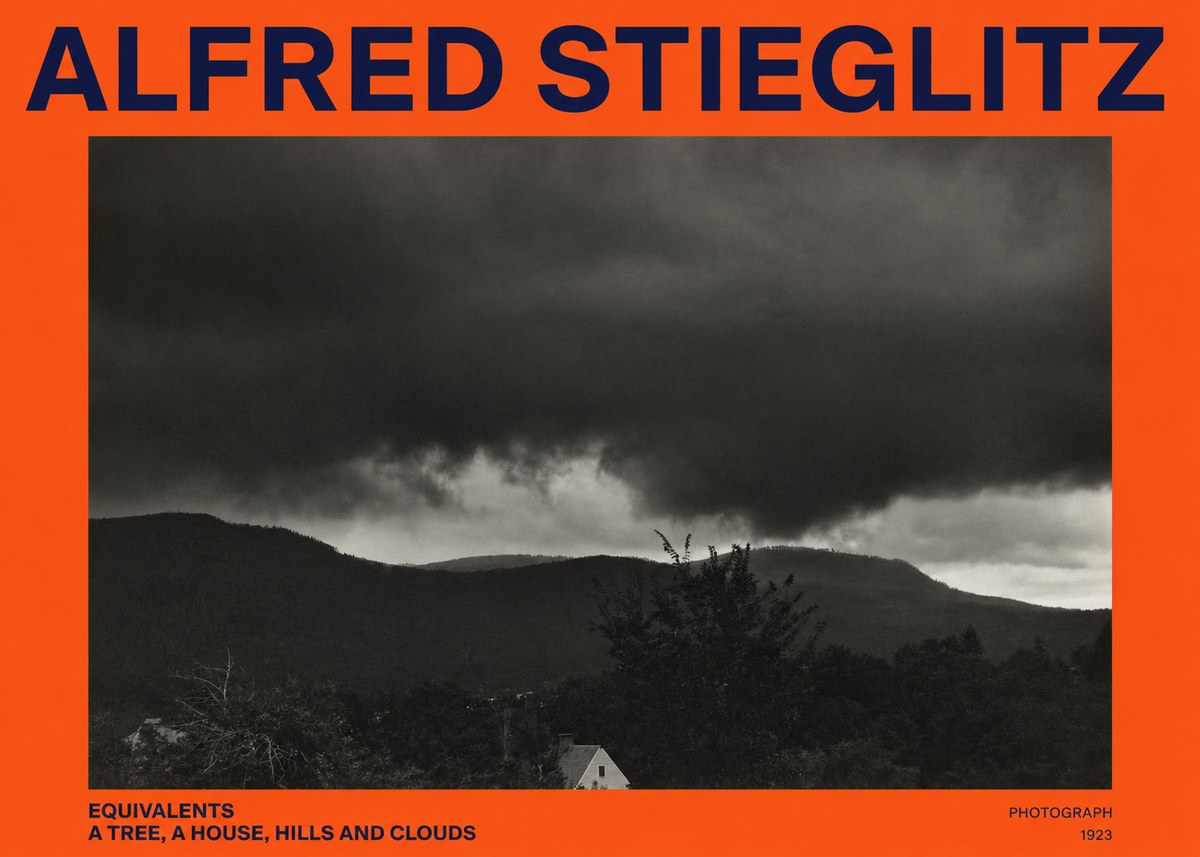 Alfred Stieglitz Equivalent VI No3 - Affiche