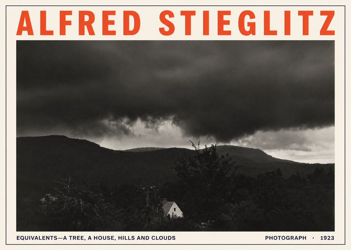 Alfred Stieglitz Equivalent VI No6 - Affiche