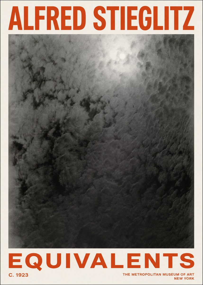 Alfred Stieglitz Equivalents IV No2 - Affiche