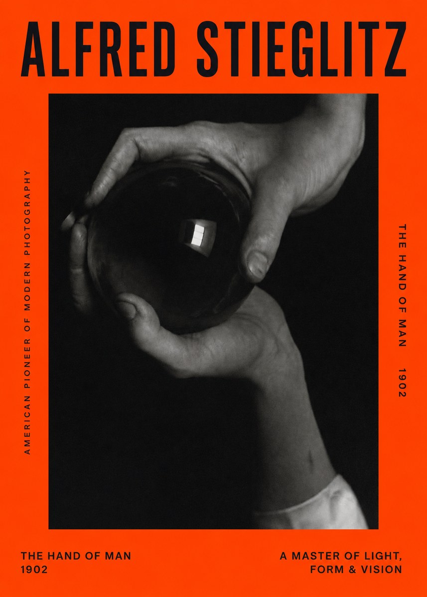 Alfred Stieglitz The Hand of Man II No2 - Affiche