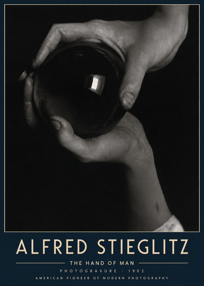 Alfred Stieglitz The Hand of Man II No3 - Affiche