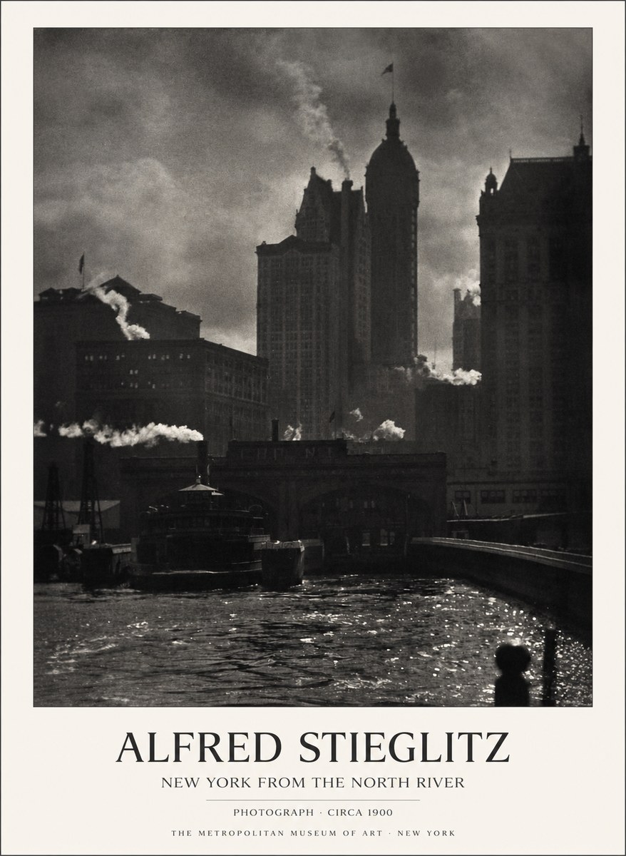 Alfred Stieglitz The City. New York No4 - Affiche