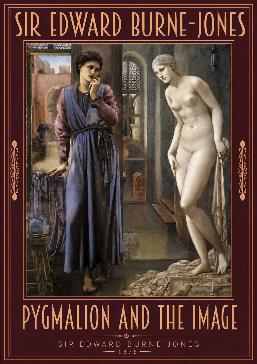 Edward Burne-Jones Pygmalion and the Image No3 - Affiche