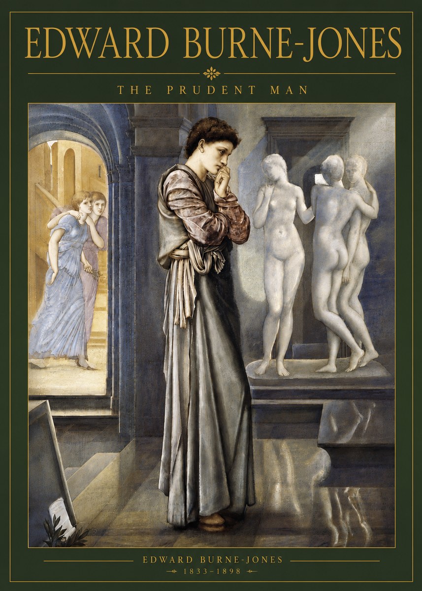 Edward Burne-Jones The Prudent Man No6 - Affiche