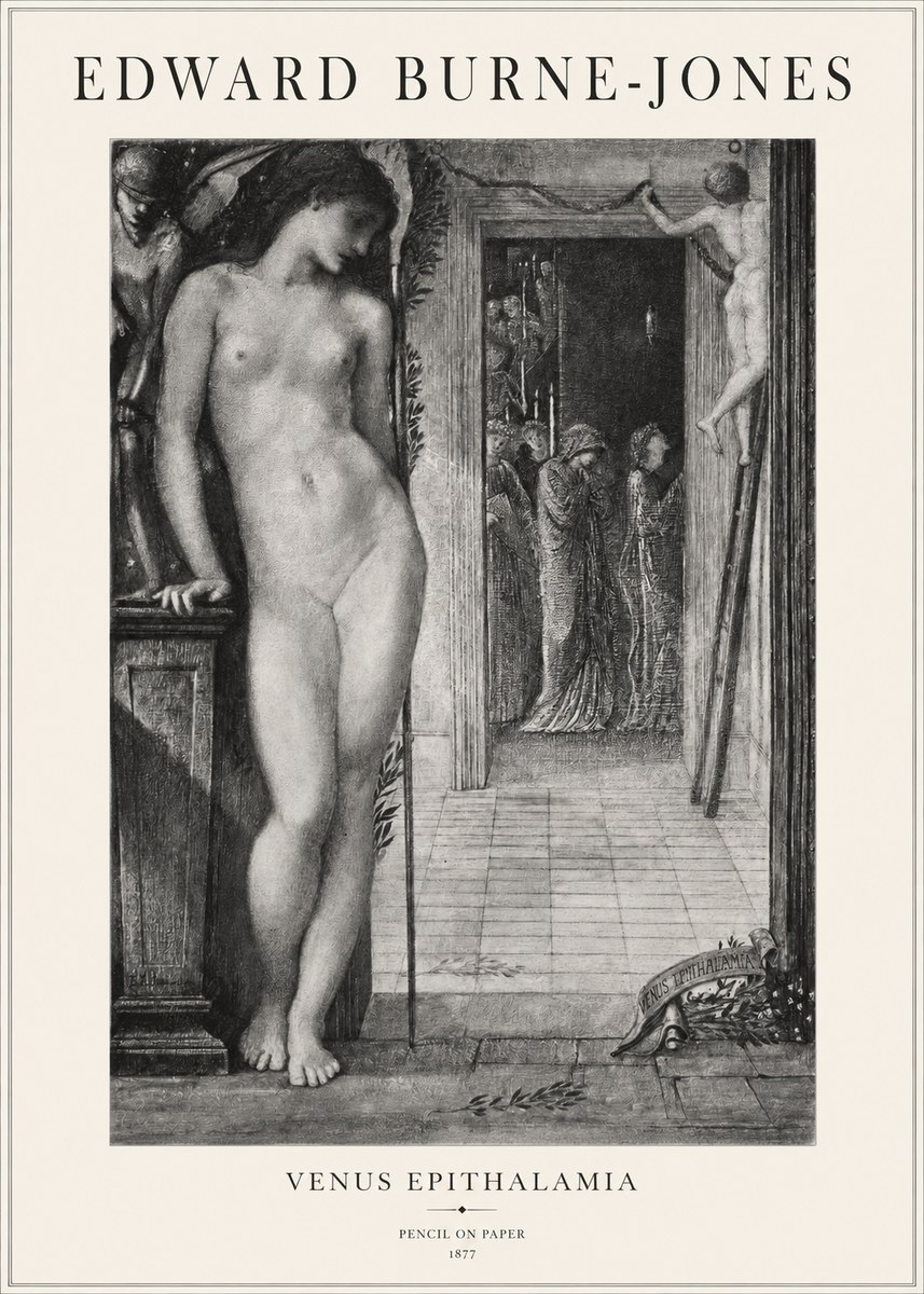 Edward Burne-Jones Venus Epithalamia No1 - Affiche