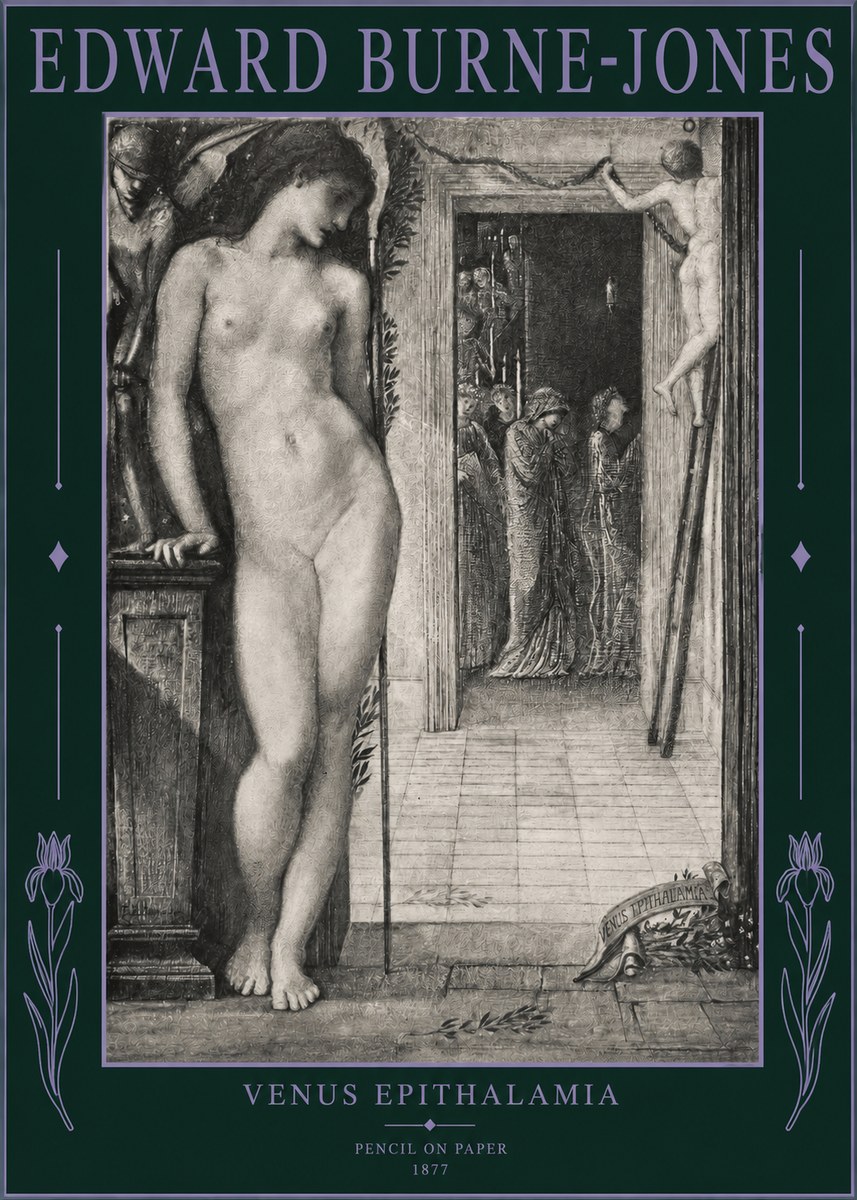 Edward Burne-Jones Venus Epithalamia No2 - Affiche