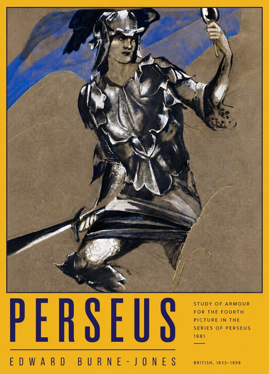 Edward Burne-Jones Perseus No3 - Affiche