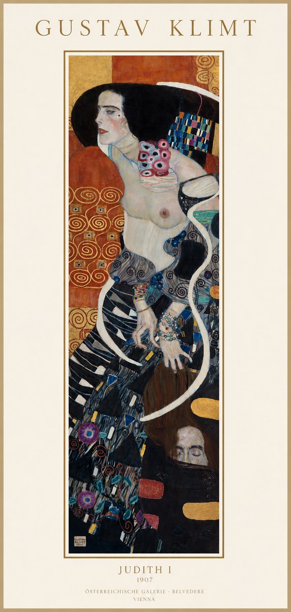 Klimt Judith I No1 - Affiche