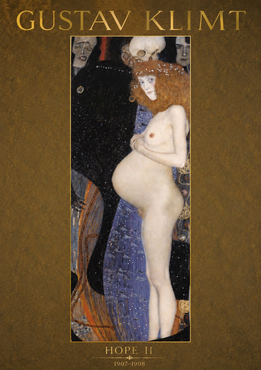 Klimt Hope Ii No2 - Affiche