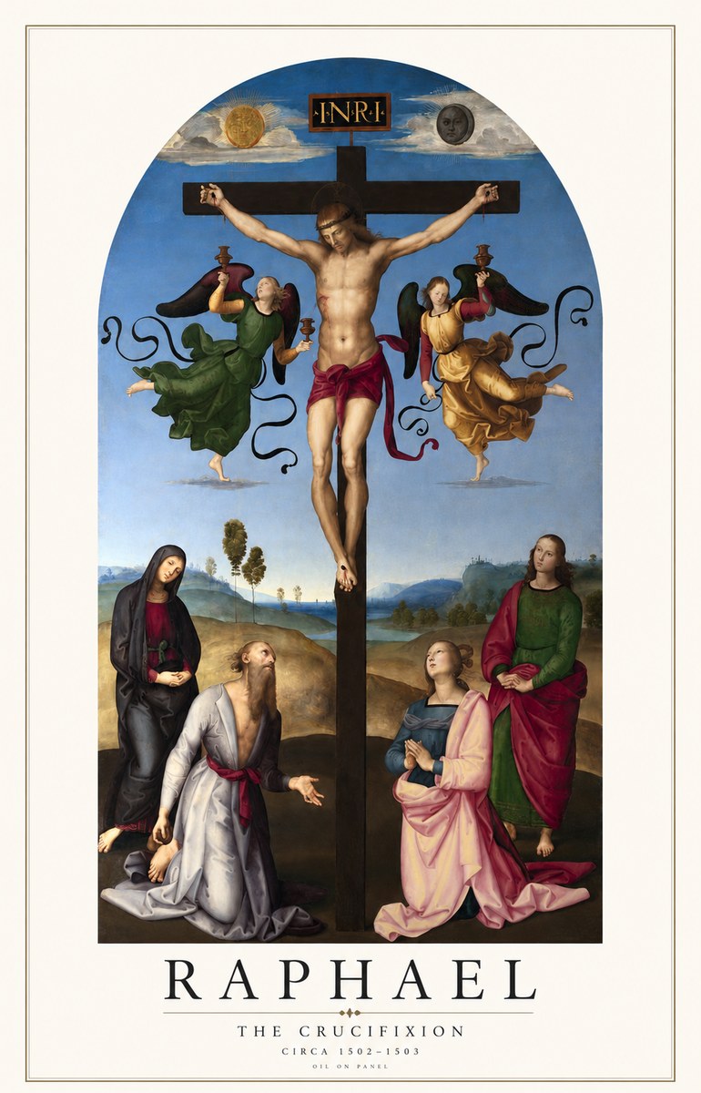 Raphael The Crucifixion No1 - Affiche
