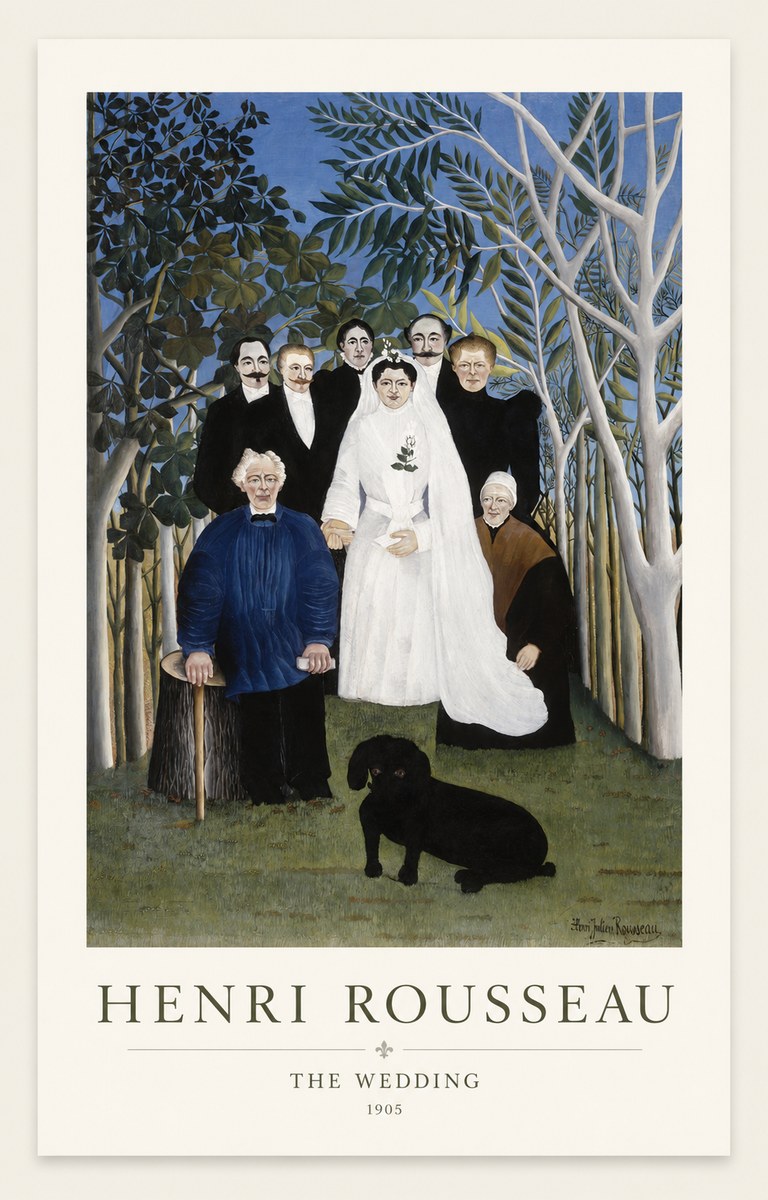 Rousseau The Wedding No1 - Affiche