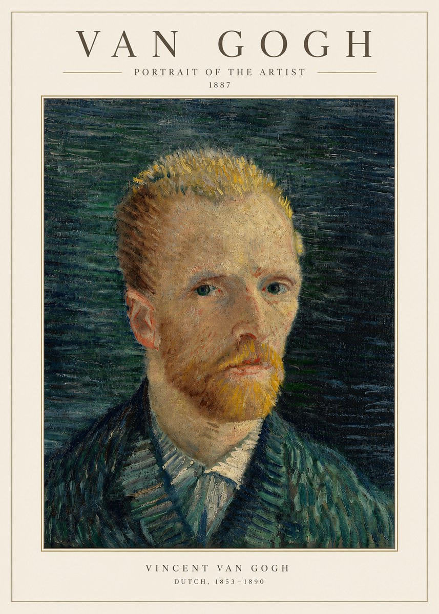 Van Gogh Portrait of the Artist II No3 - Affiche