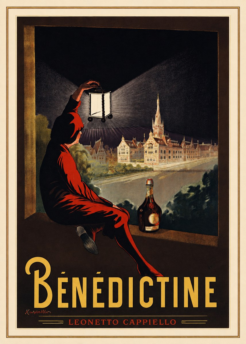 Leonetto Cappiello Bénédictine No1 - Affiche