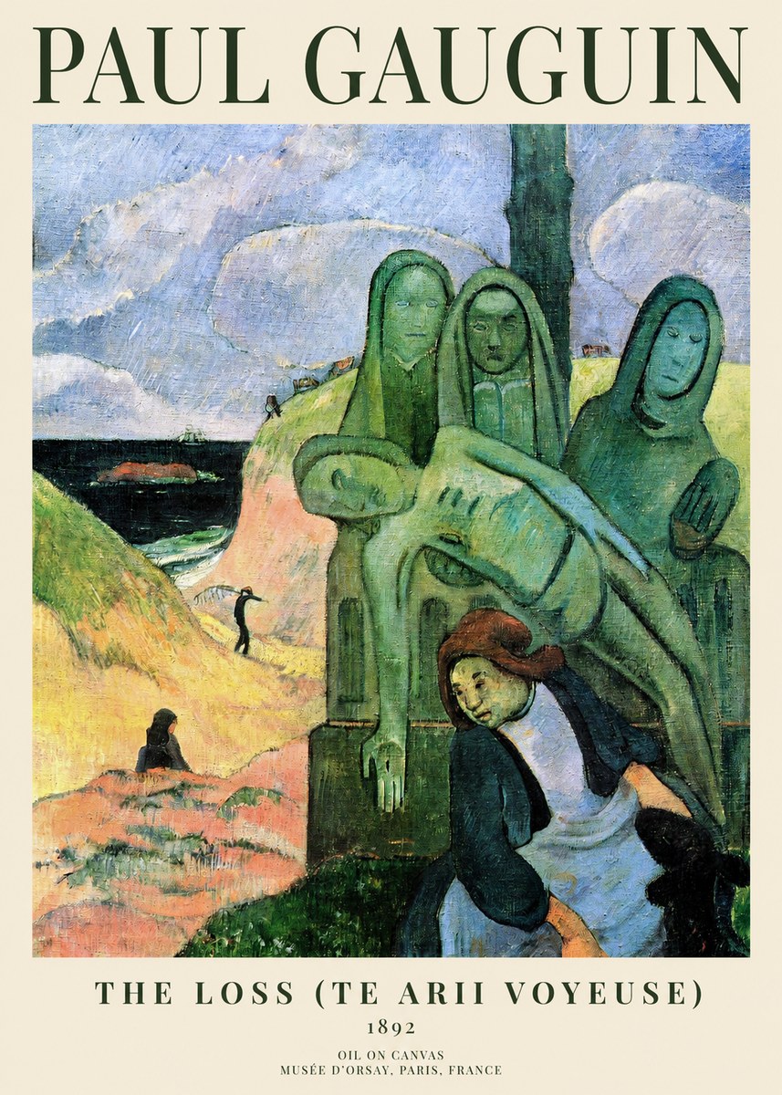 Paul Gauguin The Loss (Te Arii Voyeuse) No1 - Affiche