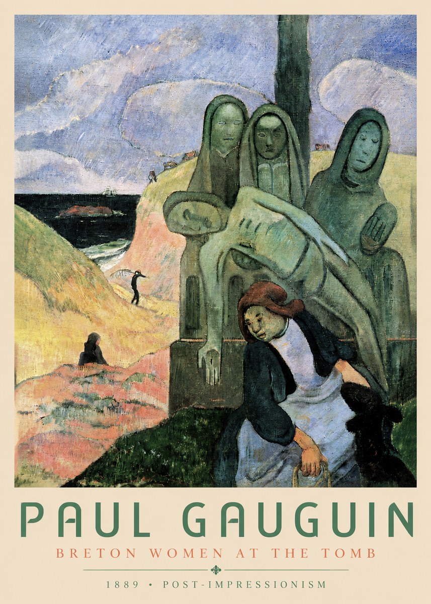 Paul Gauguin The Loss (Te Arii Voyeuse) No4 - Affiche