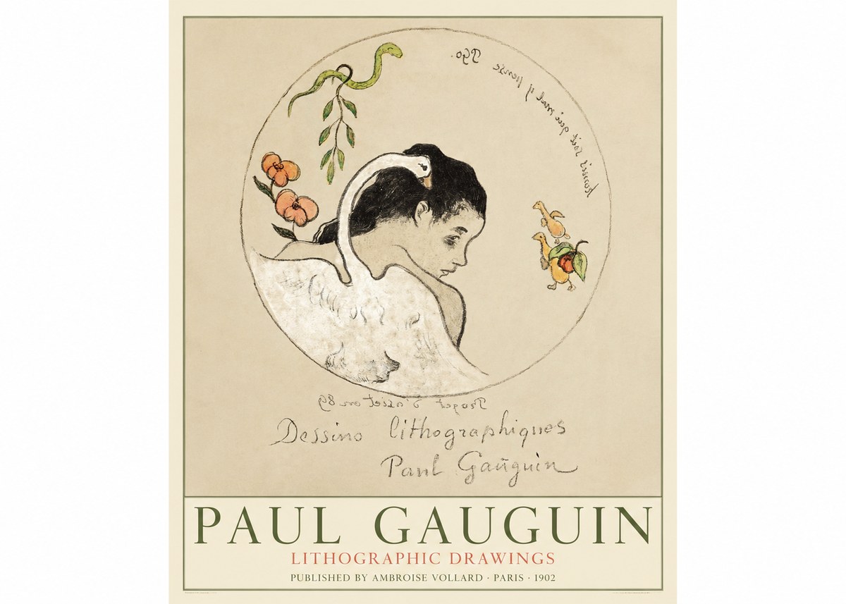 Paul Gauguin Dessins Lithographiques No2 - Affiche