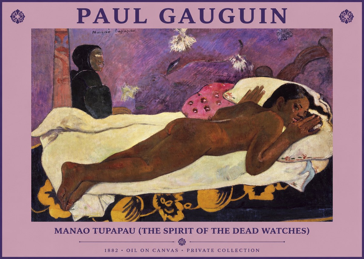 Paul Gauguin Manao Tupapau (the Spirit of the Dead Watches) No1 - Affiche