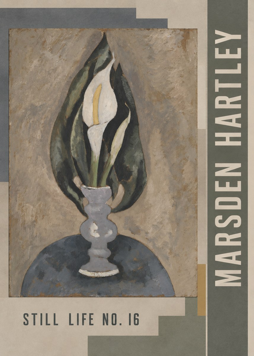 Marsden Hartley Still Life No. 16 No3 - Affiche