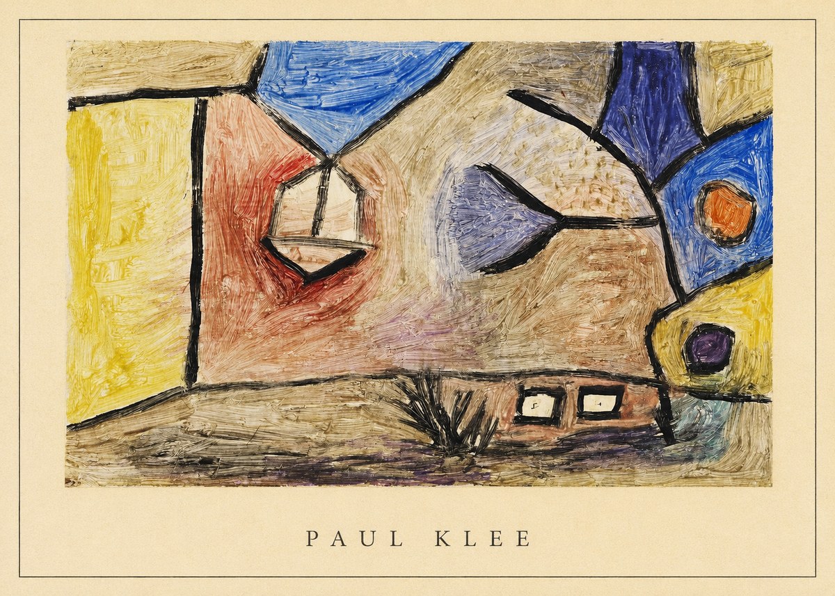 Paul Klee Der Niesen No3 - Affiche