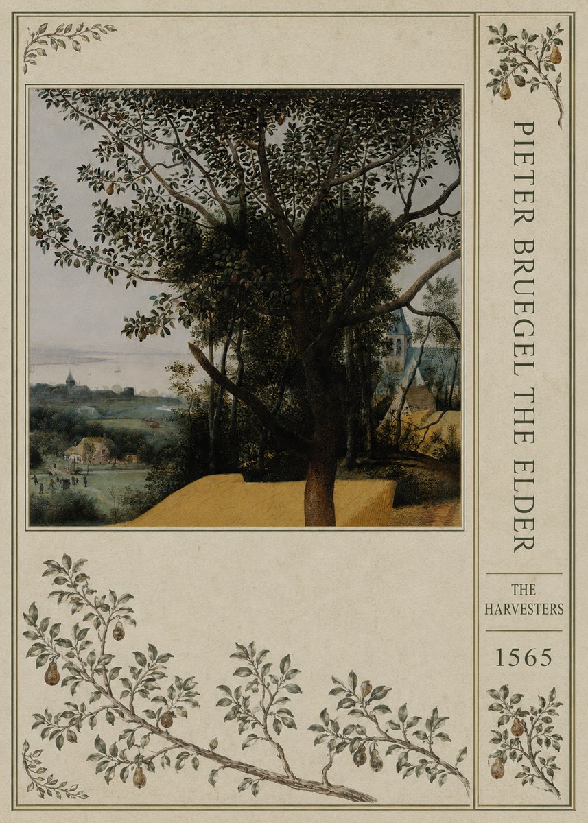 Pieter Bruegel The Harvesters III No2 - Affiche