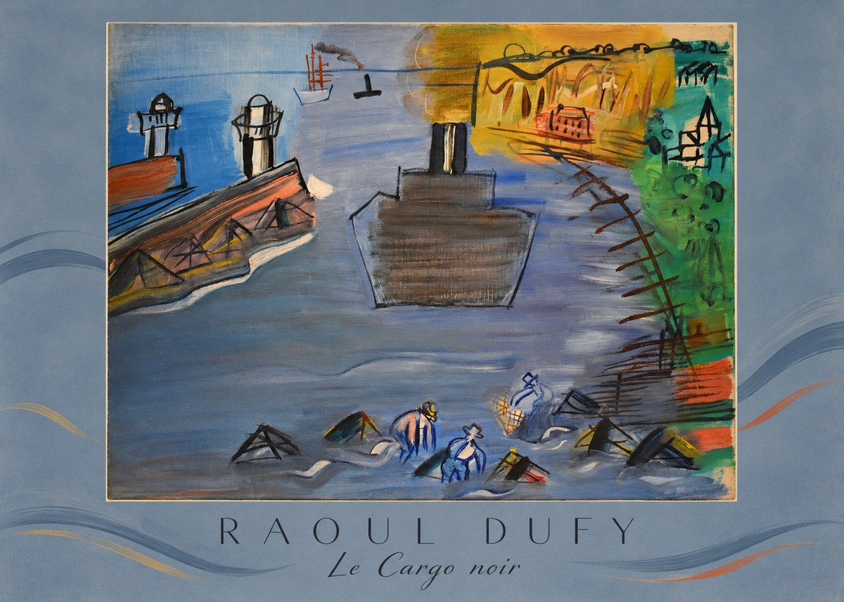 Raoul Dufy Le Cargo Noir No5 - Affiche