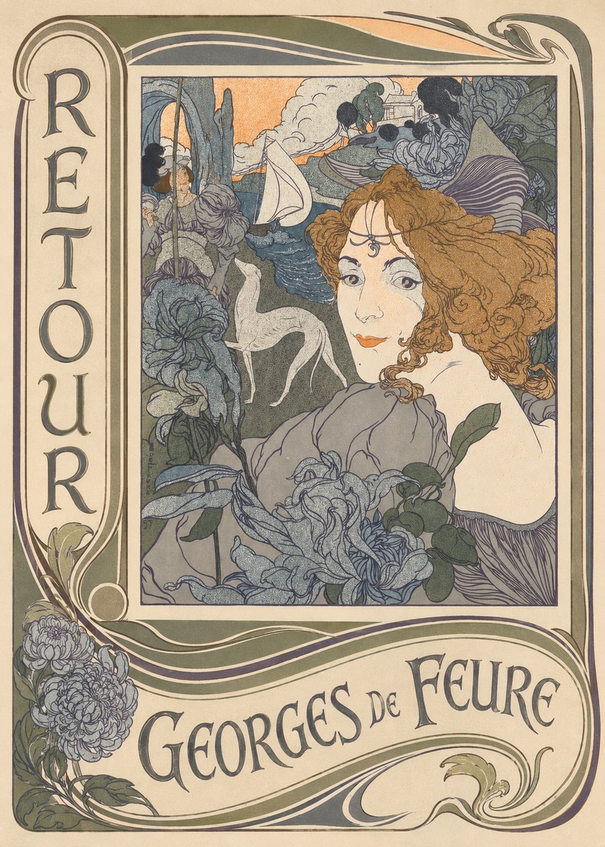 Georges de Feure Retour No4 - Affiche