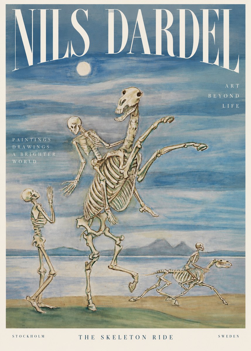Nils Dardel The Dancer No3 - Affiche
