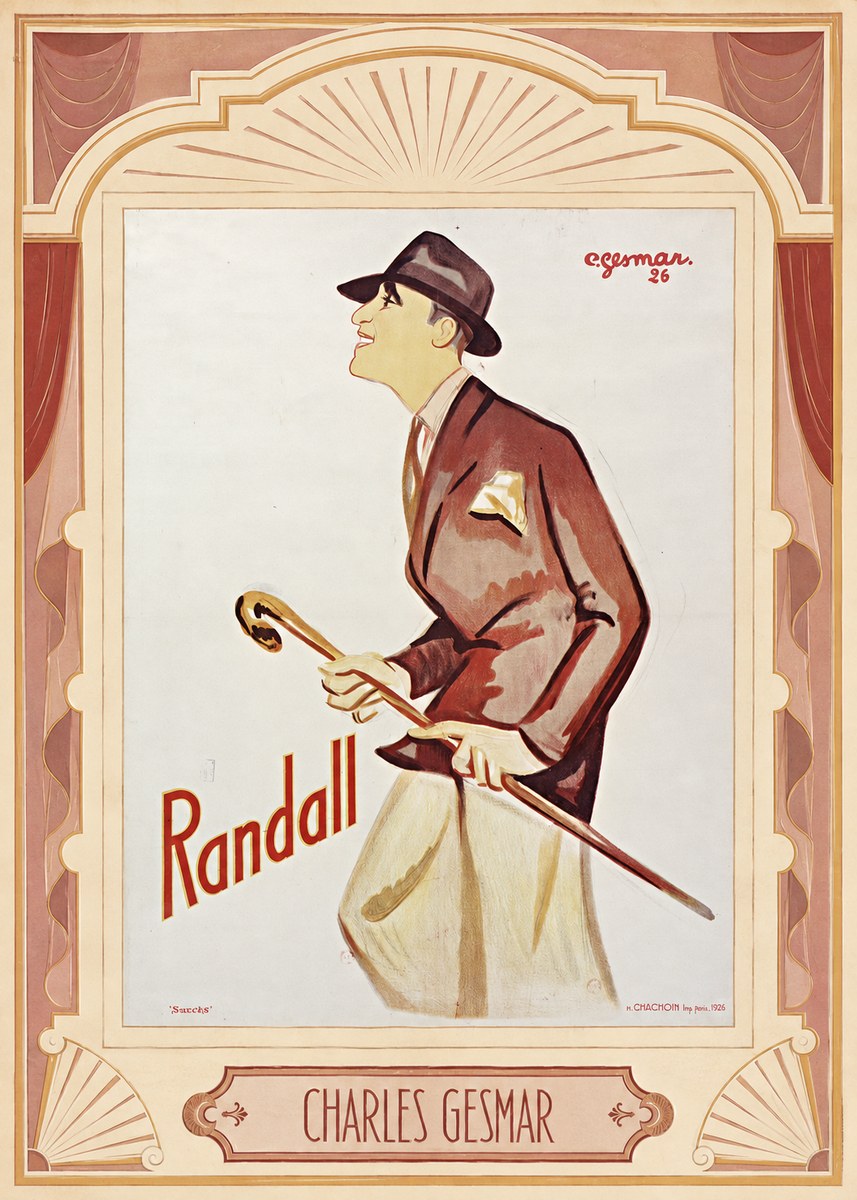 Charles Gesmar Randall I No3 - Affiche