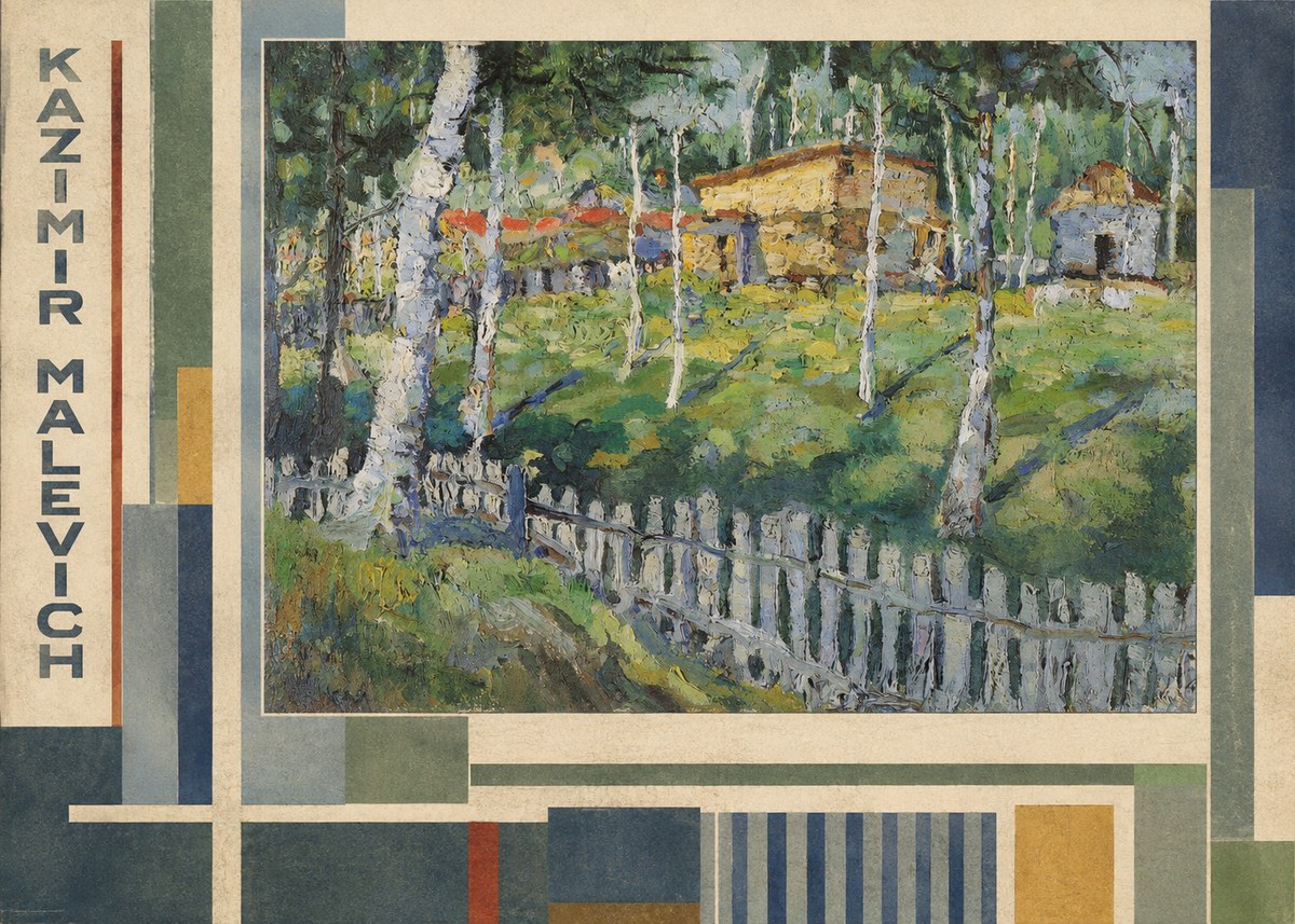 Kazimir Malevich Birch Grove No2 - Affiche
