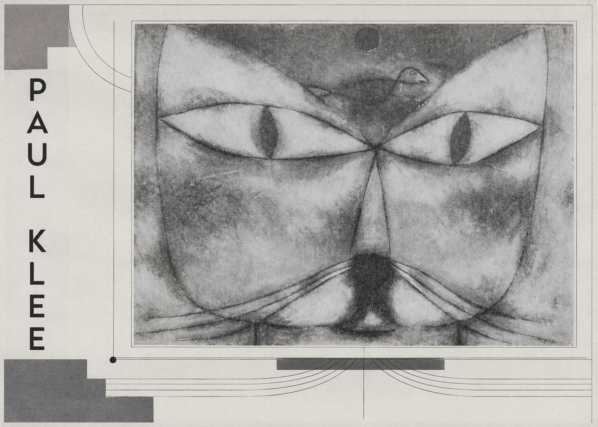 Paul Klee Cat and Bird No4 - Affiche
