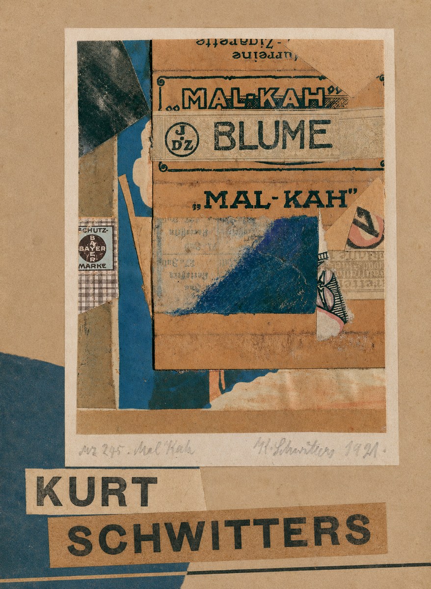 Kurt Schwitters Mal Kah No3 - Affiche