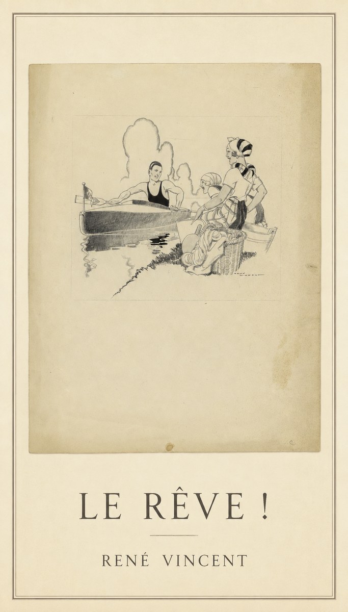 René Vincent Le Rêve ! No1 - Affiche
