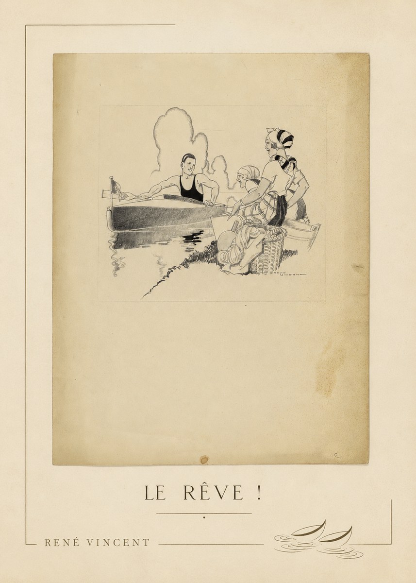 René Vincent Le Rêve ! No6 - Affiche
