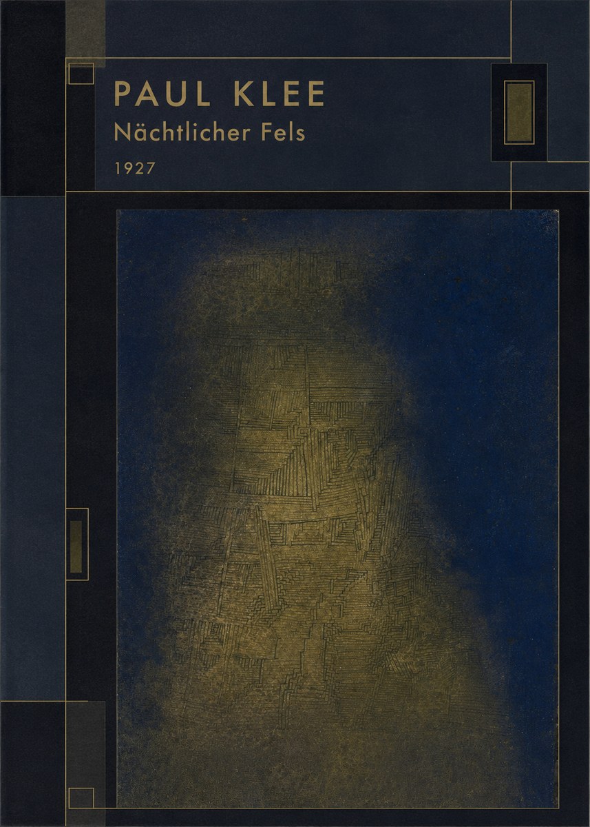 Paul Klee Nächtlicher Fels No5 - Affiche