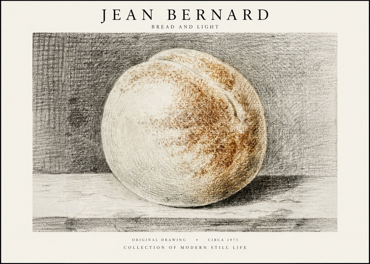 Jean Bernard Bread and Light No1 - Affiche