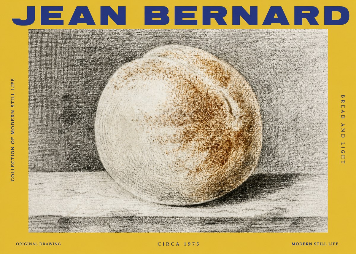 Jean Bernard Bread and Light No2 - Affiche