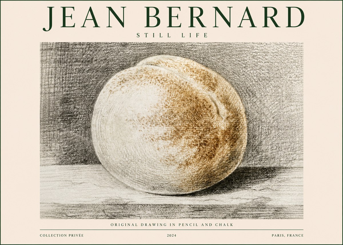 Jean Bernard Bread and Light No6 - Affiche